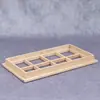 1:12 Casa de Muñecas Casa de Muñecas Mini Lisa DIY Puertas y Ventanas Pequeñas Ventana de 8 Rejillas Lisa Se Puede Colorear