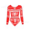 Medias de lencería sexys Top tubo de comercio exterior europeo y americano Mono bikini Falda de malla de manga larga w482