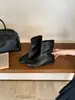 Botas Adelgazantes Estilo Coreano para Mujer Punta Redonda Elásticas en el Tobillo 2026 Tendencia de Moda Otoño Invierno Nuevas Botas Planas de Poner para Adelgazar