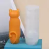 Molde de Silicona para Velas Aromáticas con Forma de Panda Rojo, Búho, Gato y Rana, Molde para Pastel de Mousse