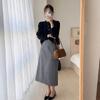 Algunas de las Nuevas Faldas de Estilo Coreano, Suaves, Retro, Elegantes, Intelectuales, de Cintura Alta, Corte A, con Lunares para la Temporada Otoño-Invierno 2025 Ya Están Disponibles