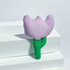 Flores artesanais direto da fábrica flores de tulipa de algodão tridimensionais acessórios para roupas bolsas flores decorativas
