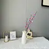 Simulação de Wintersweet ramos de Wintersweet arranjo de flores bonsai decoração todos os tipos de Wintersweet shopping center decoração interna e externa simulação de flor de ameixa