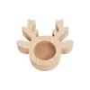 Suporte de Ornamentos Base Estilo Ins Suporte de Velas Base Tronco de Árvore Natural Madeira Simples Decorativo Ornamento de Mesa