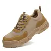 Zapatos de Protección Laboral de Alta Gama Color Caqui para Todas las Estaciones, Antimpacto, Antipinchazos, Alta Elasticidad, Absorción de Impactos, Protección de Seguridad Mejorada, Nuevos