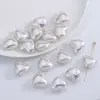 Pérolas Imitação Asimétricas de Alto Brilho com Furo Passante Acessórios para Joias Artesanais DIY Pérolas em Formato Especial de Concha Atacado