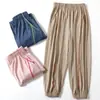 Pantalones anti-mosquitos para niños, pantalones deportivos de seda helada de secado rápido, pantalones casuales de primavera/verano para niños y niñas, pantalones deportivos finos de secado rápido