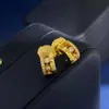 Versão Coreana Ins Moda Brilhante Diamante Forma de C Deslizante 3 Diamantes OVNIS Tampões de Ouvido Brincos Três Diamantes Meia-Lua Brincos