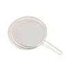 Malla de acero inoxidable 304 para cocinar, freír pescado, red anti-salpicaduras de aceite, rejilla para freír, tapa de olla separadora de aceite, herramienta anti-desbordamiento para olla