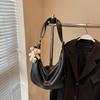 Bolso Casual de Gran Capacidad Tipo Dumpling para Mujer 2025 Nueva Moda Versátil Bolso de Hombro Casual Bolso Cruzado para Estudiante y Commuter