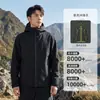 Chaqueta de Montañismo Rígida Tres en Uno para Hombres y Mujeres, Ropa para Senderismo y Escalada al Aire Libre, Chaqueta Abrigo Tres Pruebas (Cortavientos, Impermeable, Cálida)