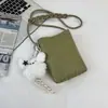Bolso Cubo Tejido Personalizado y Elegante para Mujer 2026 Primavera Nuevo Estilo Coreano de Moda Tendencia Bolso Pequeño de Hombro Cruzado