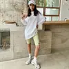 Calças Femininas Primavera e Verão Estilo Coreano Slim-Fit Shorts de Ciclismo Leggings de Ciclismo com Costelas Estilo Ins para Mulheres Atacado Calças Emagrecedoras