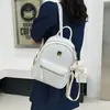 Mochila para Mujer INS Súper Popular Estilo Coreano Mochila Versátil 2026 Nueva Mochila de Moda para Viajes Cortos