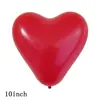 Globos de Látex de 10 pulgadas en Forma de Corazón 2.2g Globos Mate Decoración de Fiesta Globos en Forma de Corazón