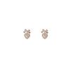 Nuevos pendientes con microincrustaciones de circonita blanca, gran colgante de amor, alfiler de plata, pendientes con borlas de temperamento, venta al por mayor