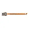 Espátula de Silicona para Hornear Herramientas de Cocina Pastel Postre Crema Espátula Mango de Madera Espátula Grande para Mantequilla Hogar