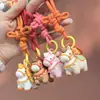 Jinnew Original Buena Suerte y Bendiciones - Abundancia de Dinero Caballo Pequeño Colgante de PVC Llavero de Dibujos Animados Encanto para Bolsa Regalo