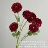 Buquê de Flores Artificiais Peônia Durian de 6 Cabeças Decoração de Cena de Casamento Material DIY Decoração de Paisagismo Flores Artificiais Ornamentos Atacado