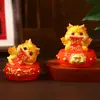 Presentes Criativos para Atrair Riqueza, Pixiu, Decoração Festiva para Mesa de Casa, Artesanato de Resina para Carro, Enfeites de Carro, Presentes de Aniversário
