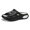 Pantuflas de Verano para Hombre para Exteriores, Marca de Moda, Suela Suave, Cómodas, Impermeables, Antideslizantes, Chanclas de Playa, Pantuflas para Exteriores, Dropshipping