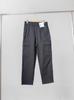 Ropa Japonesa para Hombres y Mujeres 25 Otoño e Invierno Nuevo Estilo Lavado Holgado Casual Ropa de Trabajo Pantalones de Nueve Puntos Pantalones Rectos Largos 479964