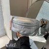 Bolsos Plateados de Moda de Nicho para Mujer de Este Año, Bolso Cruzado de Pecho Versátil Nuevo de Verano 2026, Bolso de Cintura de Moda para Teléfono