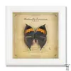 Pintura decorativa de espécime de borboleta verdadeira, moldura de madeira para fotos, faça você mesmo, estilo europeu e americano, mesa, móveis, decoração, presente de aniversário