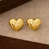 Pendientes de Gota de Agua, Pendientes de Corazón de Oro Hielo Triturado, Pendientes de Lujo Sencillos y Accesibles, Accesorios de Moda y Versátiles, Pendientes para el Trayecto