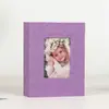 Álbum de Fotos para Bebé Niña Cubierto de Tela Manicai, 4R6 Pulgadas, 100 Páginas, Fabricante de Álbumes de Fotos, En Stock, Artículo Popular Transfronterizo