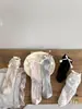 Calcetines de Verano para Niñas hasta la Mitad de la Pantorrilla, Calcetines de Malla Estilo Coreano para Niñas, Calcetines Holgados de Algodón Versátiles, Sin Costuras, Ultra Delgados, Transpirables para Niños