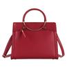 Bolsa de boda bolsa de gran capacidad sobre rojo elegante para mujer bolsa de boda roja bolso de hombro para madre de la novia