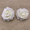Flor Rosa de Espuma Simulada 6-7cm Material Artesanal DIY Guirlanda Decorativa Flor Falsa Acessórios de Casamento