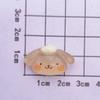 Accesorios de Resina Transparentes de Cinnamoroll Kuromi para Manualidades, Funda de Teléfono, Taza de Agua, Imán para Nevera, Accesorios de Decoración para Pasadores