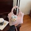 Bolsa Transversal de Ombro Único Texturizada de Nicho Novo Estilo Verão 2025 Bolsa Transversal Simples e Fashion de Luxo Leve para Mulheres