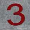 Adesivo Digital Estéreo de Acrílico Letras Bronze Dourado Preto e Branco Número do Quarto Adesivo de Parede Placa de Número de Porta Placa