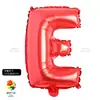 16 pulgadas Grande Rojo Perforado Imitación Hermoso Alfanumérico A~Z 0-9 Habitación de Boda Decoración de Cumpleaños Arreglo Globos