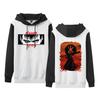 Comércio exterior Moletom com capuz masculino e feminino Espada Vento Lendário Berserk Cor de contraste forrado de lã Suéter Casal