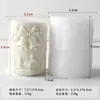 Jiahuimei Decorações de Natal Floco de Neve Vela Perfumada Cilíndrica Molde de Silicone