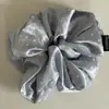 Scrunchie de Satén con Puntos de Terciopelo Coreano Sencillo Suave Versátil Alta Elasticidad Goma para el Cabello Accesorio para el Cabello Estilo Nuevo