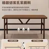 Mesa de Comedor para el Hogar Simple Pequeño Apartamento Sala de Estar Mesa para Comer Restaurante Catering Tienda de Fideos Restaurante de Comida Rápida Juego de Mesa y Sillas Comercial