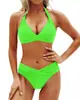 Bikini Nuevo 2025 de Dos Piezas Traje de Baño Transfronterizo Europeo y Americano Amazon Traje de Baño para Mujer Exportación al por Mayor