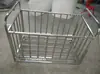 Cesta de Basquete de Aço Inoxidável para Jardim de Infância Rack Espessado com Múltiplas Cestas Cesta de Basquete Externa para Crianças Carrinho de Bolas Equipamento de Basquete