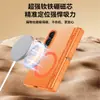 Adecuado para funda de teléfono móvil Samsung Zfold8, Panel trasero con anillo magnético tipo piel, Soporte dual, Funda protectora integrada con carcasa y película Zfold8U