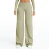 Pantalones Casuales de Pierna Ancha, Adelgazantes, Levanta Glúteos, de Tela Cepillada, Transfronterizos, para Correr al Aire Libre, Deportes, para Mujer 5529