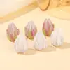 Han Yu Yuan Linterna Tulipán Cuentas de Vidrio Cuentas de Vidrio Pulsera con Cuentas Pendientes Transporte Hecho a Mano Accesorios DIY