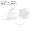 En Stock Al Por Mayor Envase de Material de Empaque para Polvos Sueltos de 5g 10g 20g con Borla, Caja Rellenable para Polvos Sueltos con Compartimento de Malla Elástica, Caja Vacía