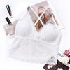 Sutiã Bralette de Renda Costas Nuas para Meninas, Antidecair, Sem Fio, Respirável, Confortável, Sem Alças