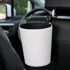 Cubo de basura para coche, creativo cubo de basura tejido para coche, asiento trasero, almacenamiento, salida de aire, caja de almacenamiento para coche