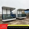 Cabine Futura Luxo Selvagem Hospedagem Domiciliar Pontos Panorâmicos Barracas de Camping Cabine à Prova de Som de Alumínio Futura Ciência e Tecnologia Cápsula Espacial